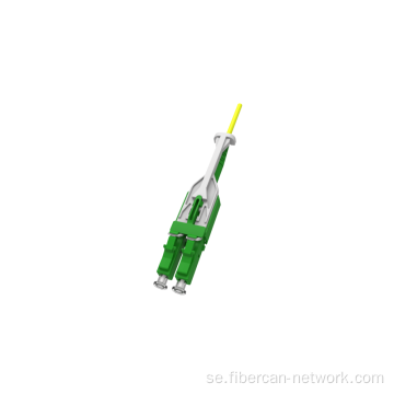 LC UniBoot Fiber Optic Patch Cord med drag/push -kran, polaritet utbytbar